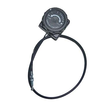 Imagem de menolana Botão de Resistência de Bicicleta Ergométrica Botão de Bicicleta de Pedal Duplo Universal Durável Peça de Reposição para Bicicleta Ergométrica, 8 Engrenagens 55cm