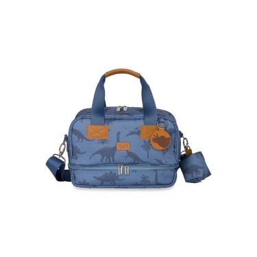 Imagem de Frasqueira Térmica Masterbag Vicky Dinossauro Azul