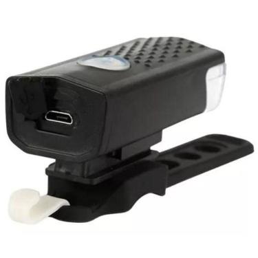 Imagem de Kit Bike Farol Frontal + Traseiro Ultra Led Usb Recarregável