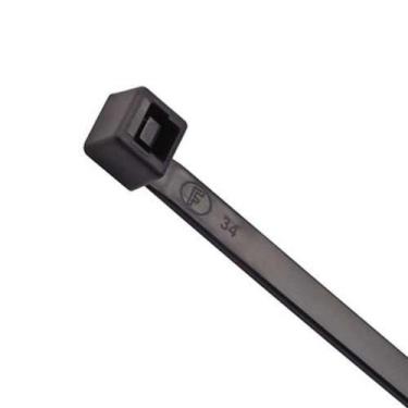 Imagem de Abraçadeira Cinta 6 X 387mm Preta Uv - Kit Com 50 Unidades - Resistent