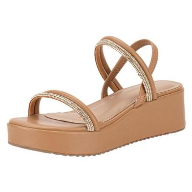 Imagem de Sandália Feminina Anabela Via Marte 167008