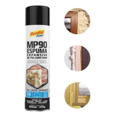 Imagem de Espuma Expansiva Pu MP90 500ml Mundial Prime