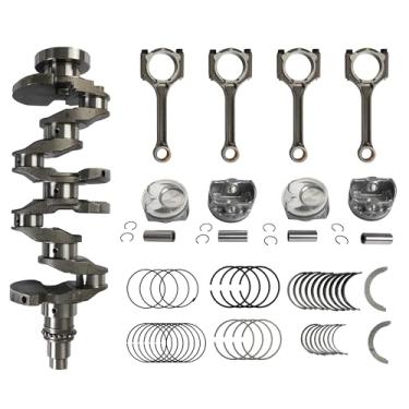 Imagem de G4NC 2.0L Motor Virabrequim e Bielas Pistões Anéis Kit Rolamentos Conjunto de Rolamentos para H-YU/N, DAI S-on/a, ta K-I, A Optima 21020-2E000, 21030-2E000