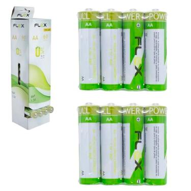 Imagem de Pilha Pequena AA 1,5V Kit com 60 Unidades