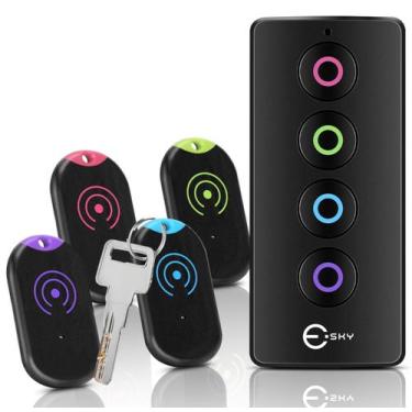 Imagem de Localizador de teclas Esky Ultra Slim com 4 receptores de som de 80dB
