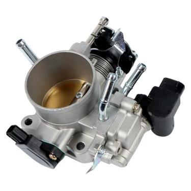 Imagem de YEEDAKY Corpo do acelerador eletrônico adequado para Accord LX EX DX SE 2003-2005 para Element 2.4L 2003-2006 Substituição # 16400-RAA-A63, 16400-RAA-A62, 16400-RAA-A61