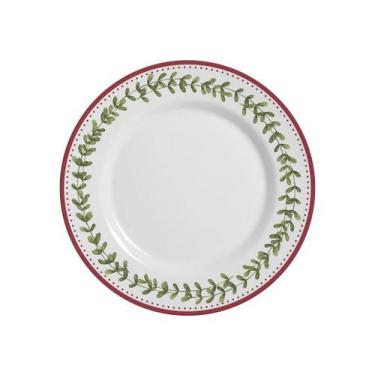 Imagem de Conjunto com 6 Pratos Raso Ludic Natal Ø29cm - Alleanza Cerâmica