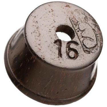 Imagem de Pio 16 em Madeira Exótica de Reaproveitamento - Ave Jacu e Macaco Preg