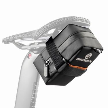 Imagem de OFFBONDAGE Bolsa pequena para selim de bicicleta com design de suporte de cartuchos de CO2 para bicicleta elétrica Road Mountain