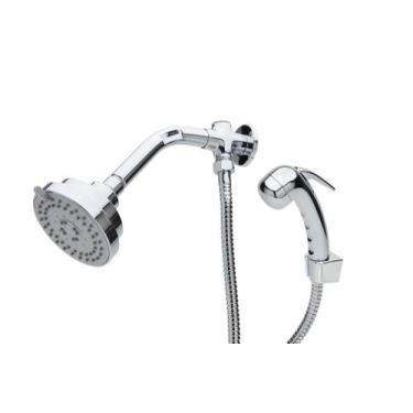 Imagem de Chuveiro 5 Jatos com Chuveirinho Solar e Gás - Lusaflex