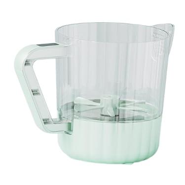 Imagem de DimyFew Batedor de ovos elétrico, lavador de arroz, batedeira de cozinha, utensílio de cozinha, copo de mistura multifuncional, batedor de ovos automático, Verde