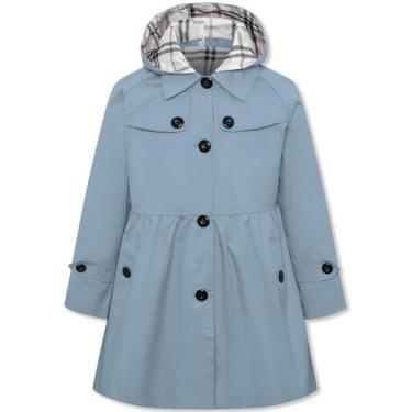 Imagem de Casaco Betusline Girl com peito único 11-12 anos azul claro