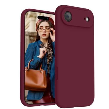 Imagem de FireNova Capa magnética para Air 2025, compatível com MagSafe, [botão de controle de câmera de silicone integrado] [proteção da câmera] capa de telefone com forro de microfibra antiarranhões, 16,8 cm