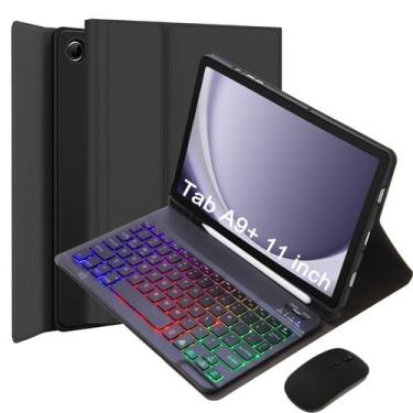 Imagem de Capa de teclado VLEAQC para Samsung Galaxy Tab A9+ 11" 2023