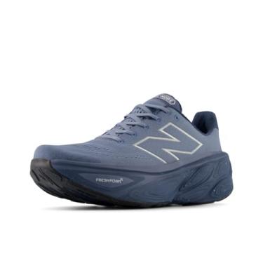 Imagem de New Balance Fresh Foam X More V5 Tênis de corrida masculino, Cinza ártico/índigo vintage/prata metálico, 7.5 X-Wide