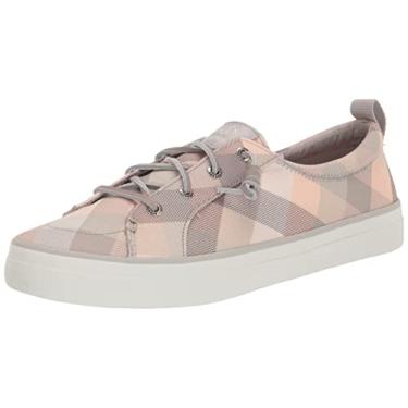 Imagem de Sperry Tênis feminino Crest Vibe Seasonal, Gingham cinza, 5.5