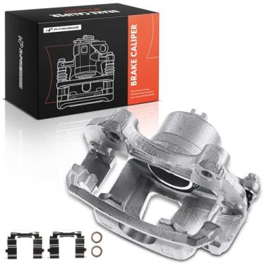 Imagem de A-Premium Conjunto de pinça de freio a disco com suporte compatível com modelos selecionados Nissan e Infiniti - Altima 1993-2001, Maxima 1989-1999, Sentra 2000-2006, I30 1996-1999 - Lado do