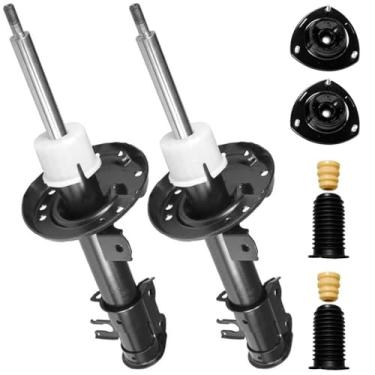 Imagem de 2 Amortecedor Strada 98 A 2000 Dianteiro Nakata E Kit