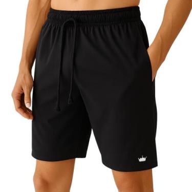 Imagem de Shorts Masculino Tactel Super Estilo Com Bolso e Regulagem de Academia