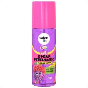 Imagem de Spray Perfumado Cabelo E Corpo Salon Line Kids Uva 200ml