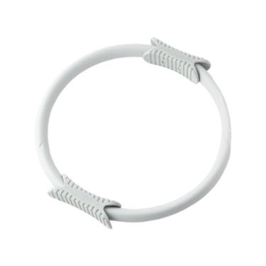 Imagem de Generic Anel de Pilates, Anel de Fitness, Exercício Prático de Treinamento de Musculação Antiderrapante Círculo de Pilates para Ombros, Braços, Costas, Cinza