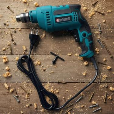 Imagem de Furadeira E Parafusadeira Elétrica Auto Reversa 850w 10mm 110v