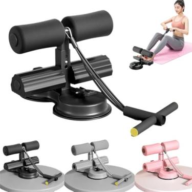 Imagem de Dispositivo auxiliar de treinamento abdominal com faixas, treinador de abdômen ajustável multifuncional, treinamento de corpo inteiro para meninas e homens, máquina de sentar, equipamento de fitness