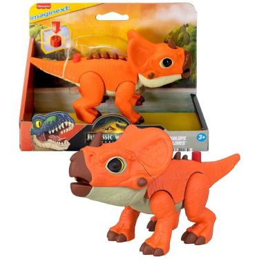 Imagem de Figura de Ação de Dinossauro Fisher-Price Imaginext Jurassic World com Movimento Acionado por Crianças e Espinhos em Crescimento