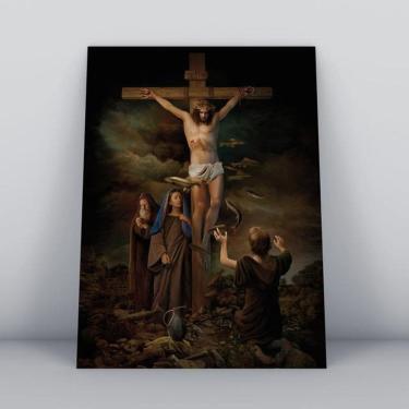 Imagem de Quadros TAC religião-032-m2 Colorido MDF 20x30cm cada peça