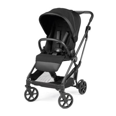 Imagem de Carrinho de Bebê com Assento Grande, Confortável e Reclinável, Peg Perego Vivace, Preto