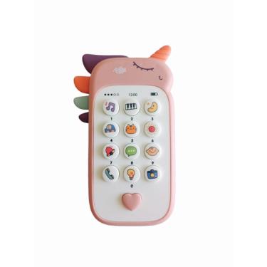 Imagem de Celular de brinquedo musical para bebês e crianças com luzes