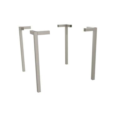 Imagem de Base Mesa De Jantar Santorini M089 Aço S- Tampo Niquel - Kappesberg