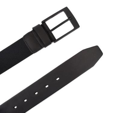 Imagem de Cinto Masculino Couro Legítimo Elástico Casual Social Oferta - WALLET,