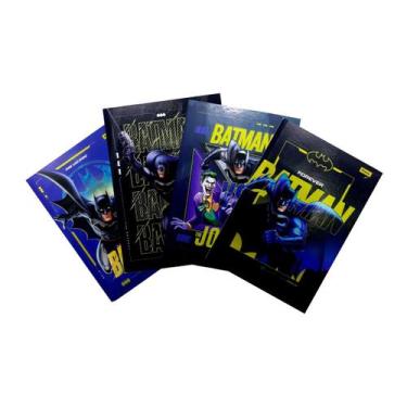 Imagem de CADERNO BROCHURA BATMAN 80 Fls REF:40.8685-5 - Foroni