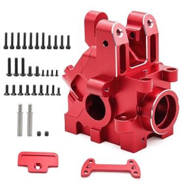 Imagem de Gearbox Case Set ARA310935 Aluminum Alloy for Arrma 1/5 Kraton 8S Outcast 8S RTR EXB Upgrade Parts (Red)