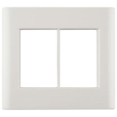 Imagem de Placa 6 Postos 4x4 Tramontina Giz Pérola Tramontina