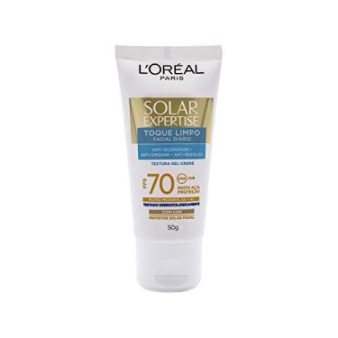 Imagem de Protetor Solar Facial com Cor Toque Limpo FPS 70, L'Oréal Paris, Incolor, Único
