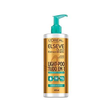 Imagem de Creme de Limpeza Light Poo Elseve Óleo Extraordinário Elseve L'Oréal Paris 400 ml, L'Oréal Paris