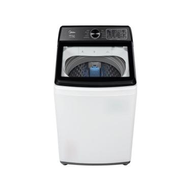Imagem de Lavadora de Roupas Midea 12kg 10 Programas de Lavagem Branco Wave Impeller MAV04W120/WKBR04