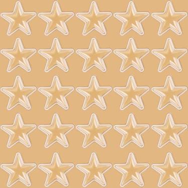 Imagem de 50 peças de cúpulas para fazer cartões, cúpulas dimensionais de plástico transparente com estrelas adesivas destacáveis para artesanato em papel, capas de janela para adicionar dimensão e brilho aos