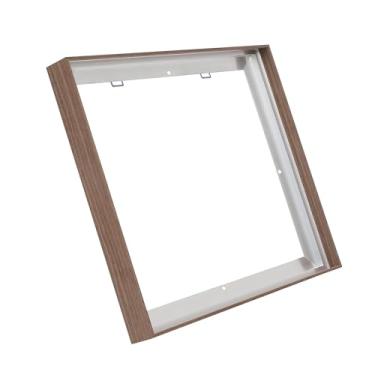 Imagem de CANFRAVAS Moldura de tela 40,6 x 20, moldura flutuante de metal faça você mesmo, moldura flutuante de lona para pintura com impressão profunda de 1,5 cm a 2,3 cm (nogueira, 40,6 cm x 50,8 cm)