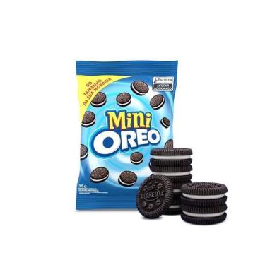 Imagem de Biscoito Mini Recheado Sabor Baunilha Oreo 35g