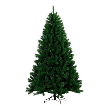 Imagem de Árvore De Natal Pinheiro 2,10cm - 1.100 Galhos, Grande, Cheia, Luxo, Tradicional, Verde, Premium Imperial Canadense- Marketwave