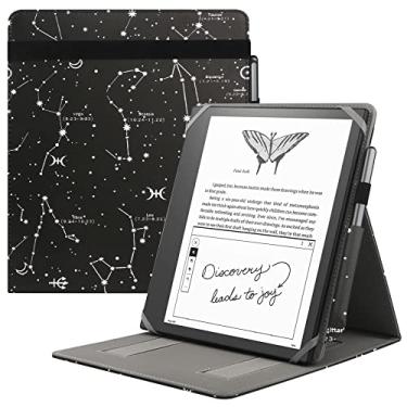 Imagem de HoYiXi Capa universal para 11 '' Kindle Scribe modelo de 2025/compatível Remarkable 2 10,3 polegadas Digital Paper(2020 Release) capa dobrável com suporte vertical e porta-lápis - constelação