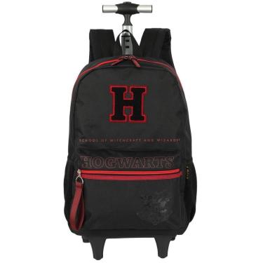 Imagem de Mochila Harry Potter Rodinhas Meninos Escolar Juvenil Casual