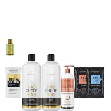 Imagem de Borabella Não Chore 2x1L + Cauter 500ml + Argan + Sachê