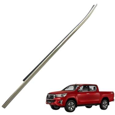 Imagem de Friso Porta Traseira Externo Cromado Hilux 2017 a 2019- Escolha a Variação (Dianteiro esquerto) (TRASEIRA DIREITA)