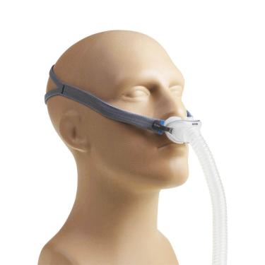 Imagem de Máscara Nasal ResMed AirFit P10 Ultra Leve - Branco  P,S,M 