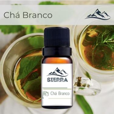 Imagem de Essência para Difusor Elétrico Aromatizador e Umidificador de Ar Hidrossolúvel Aromaterapia Óleo Essencial 10ml (Chá Branco)