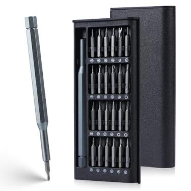 Imagem de Mini kit de ferramentas de reparo profissional 25 em 1, conjunto de chaves de fenda de precisão, conjunto de mini chaves de fenda de precisão para telefone, computador, relógio, laptop, Macbook